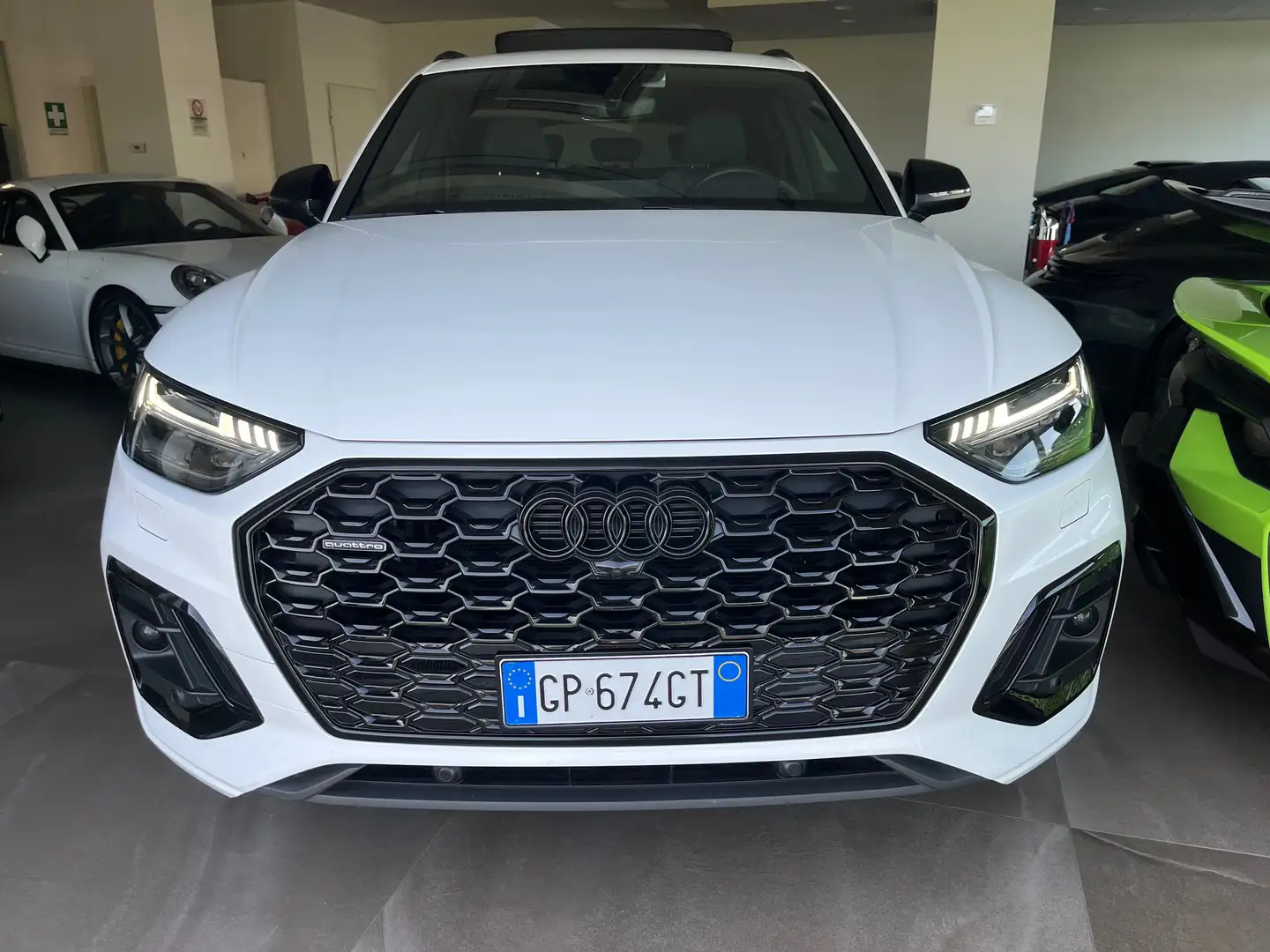 Audi Q5 SPB 40 2.0 TDI MHEV QUATTRO S TRONIC TETTO UNIPRO' Blanco - 2