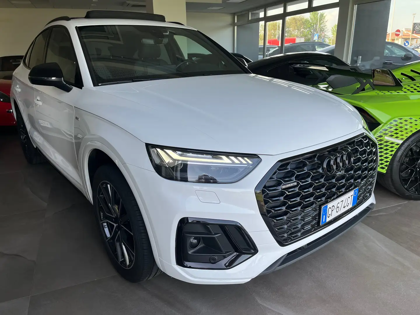 Audi Q5 SPB 40 2.0 TDI MHEV QUATTRO S TRONIC TETTO UNIPRO' Blanco - 1