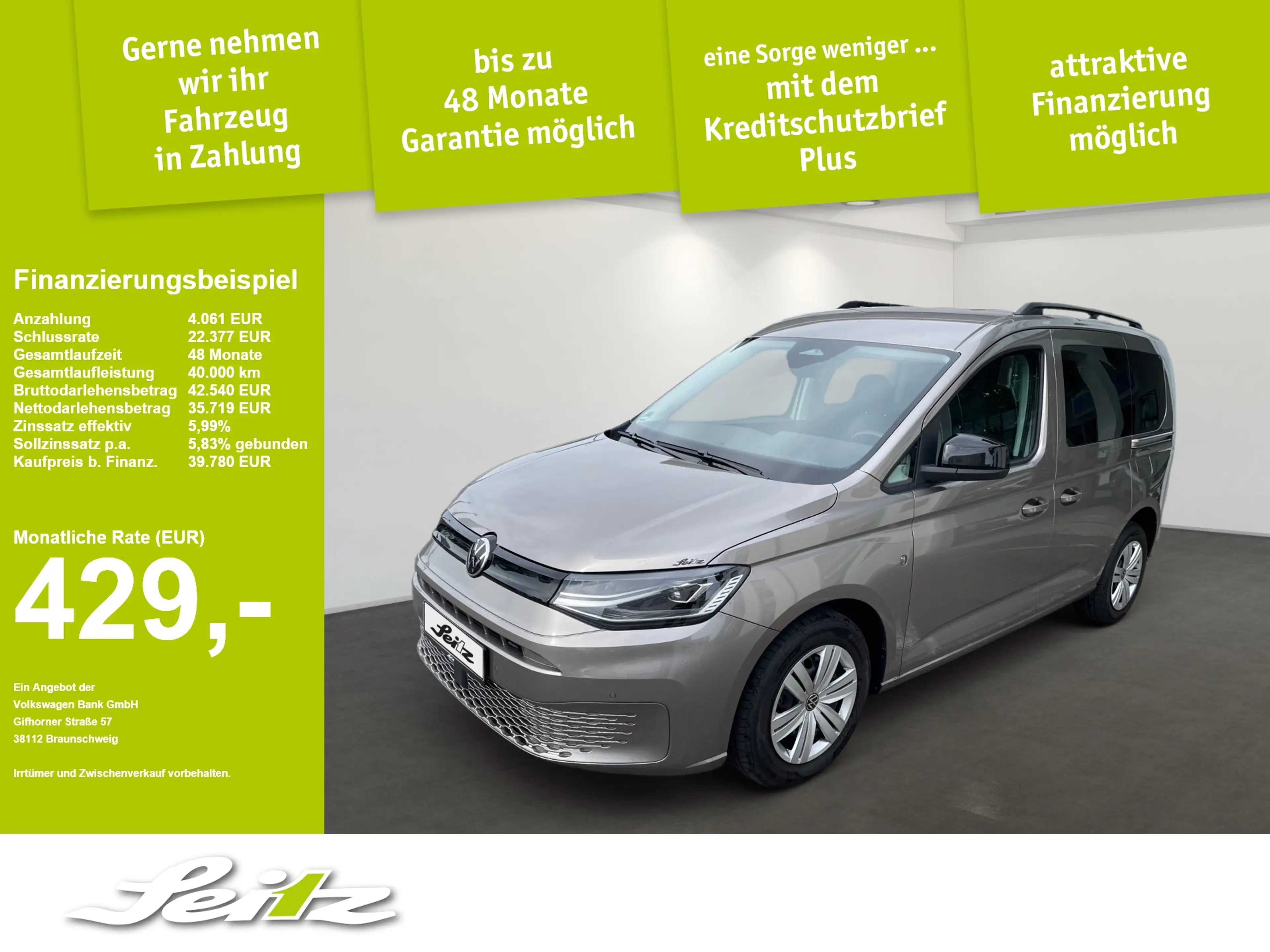 Volkswagen Caddy California 2.0 TDI KR *LED*KAMERA*SITZHZG*