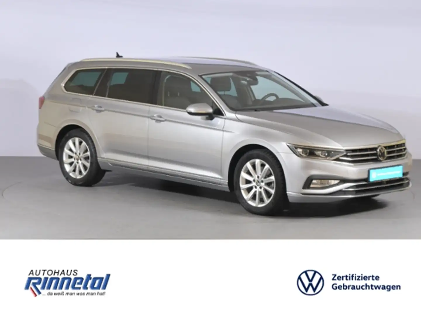 Volkswagen Passat Variant 2.0 TDI DSG Elegance AHK+KAMERA+ACC+IQ LIGHT+NAVI Silber - 2