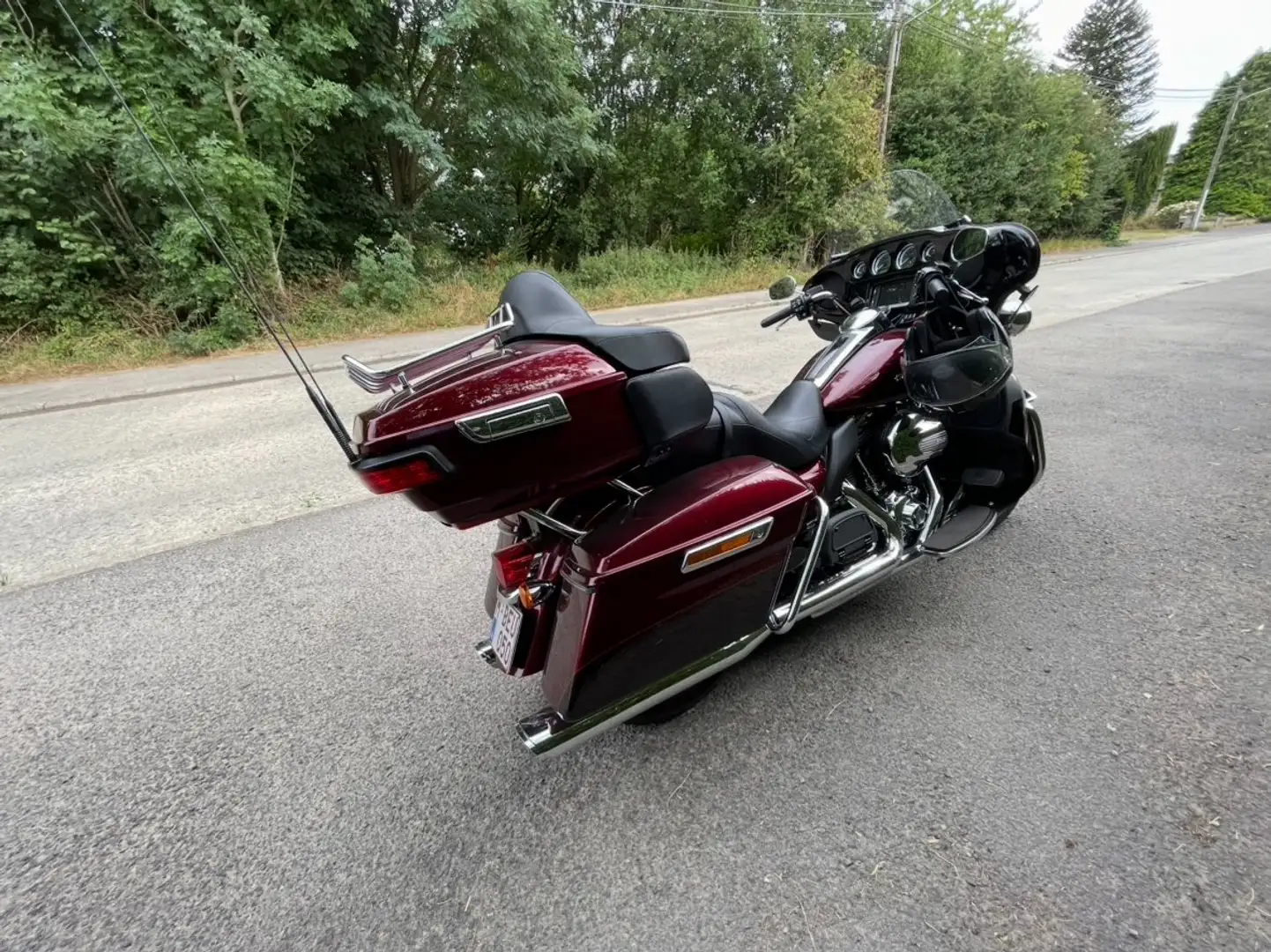 Harley-Davidson Electra Glide ultra limited Piros - 1