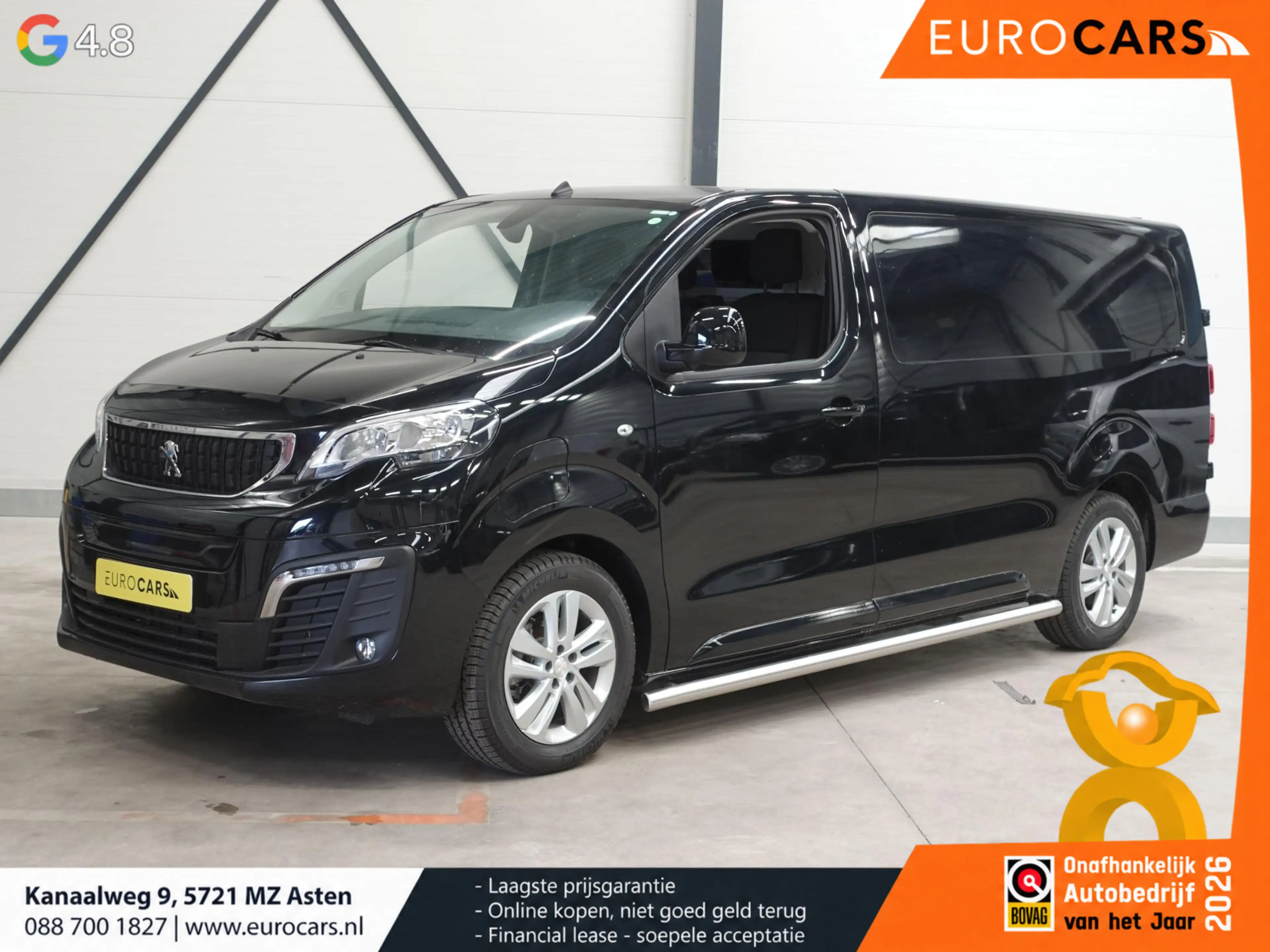 Peugeot e-Expert Long L3H1 Premium 75 kWh 3-zits Automaat Navigatie