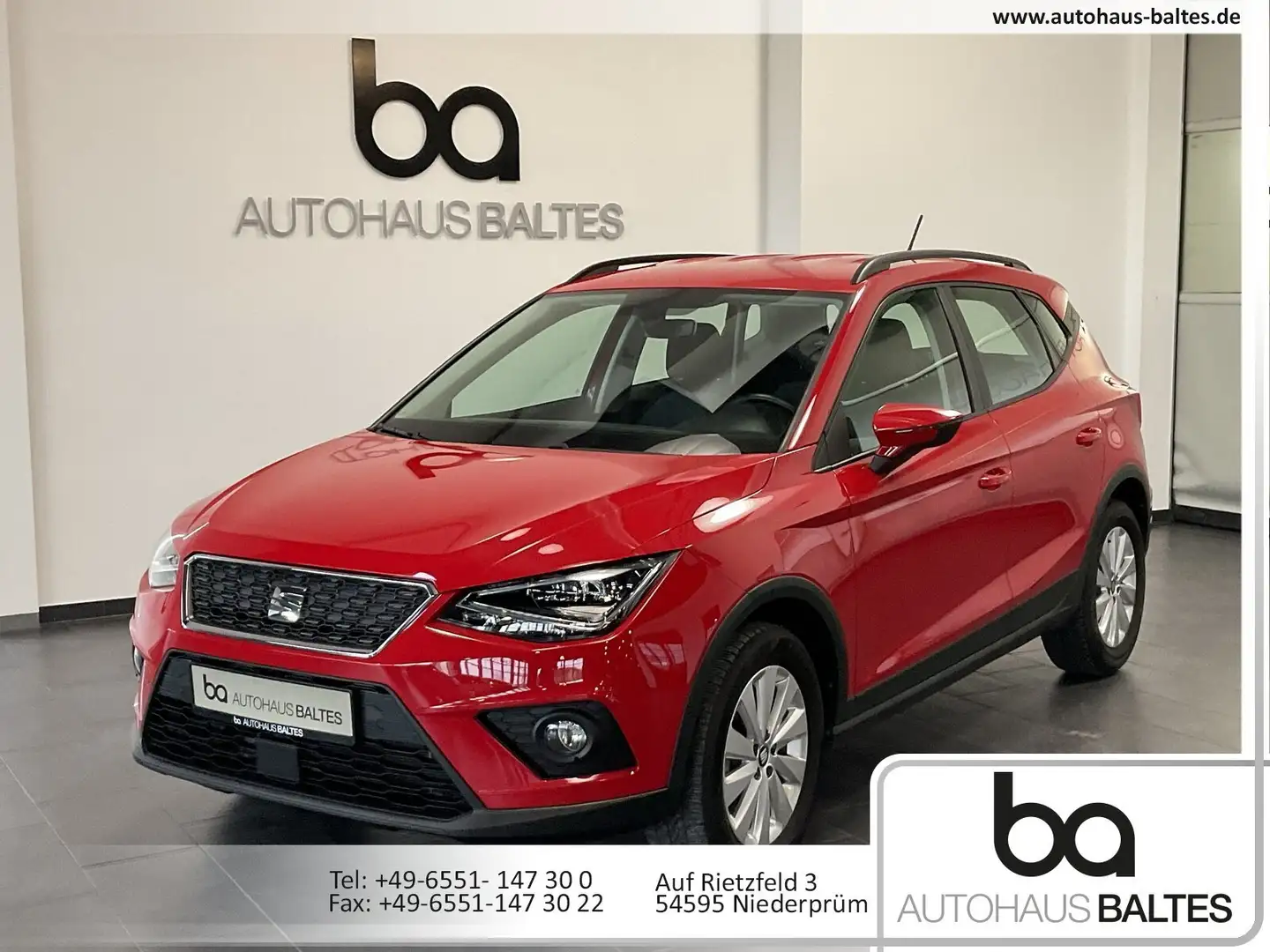 SEAT Arona Arona 1.0 TSI Style LED/ACA/Navi/Full Link/Apple Rot - 1