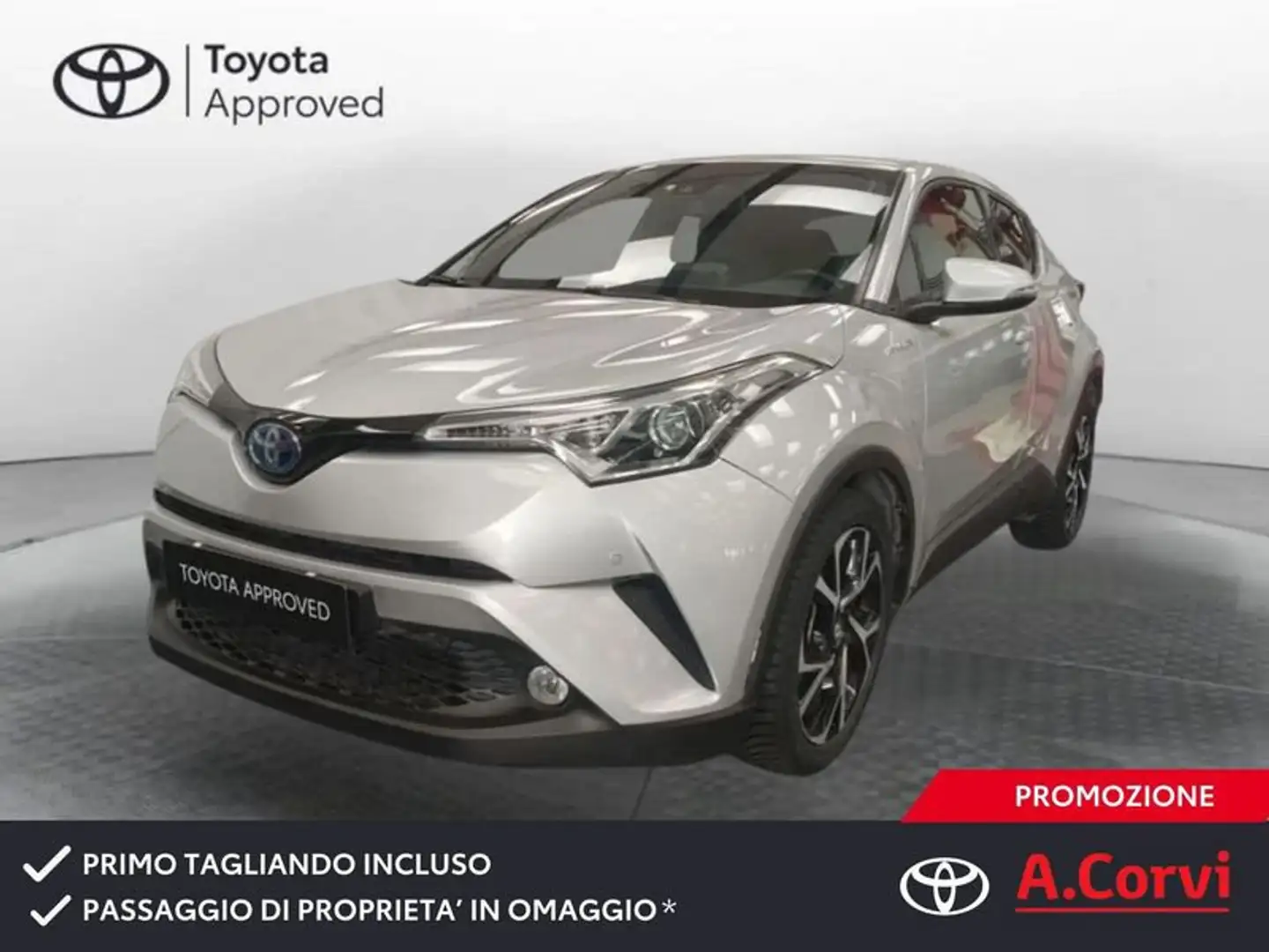 Toyota C-HR 1.8 Hybrid E-CVT Trend Argento - 1