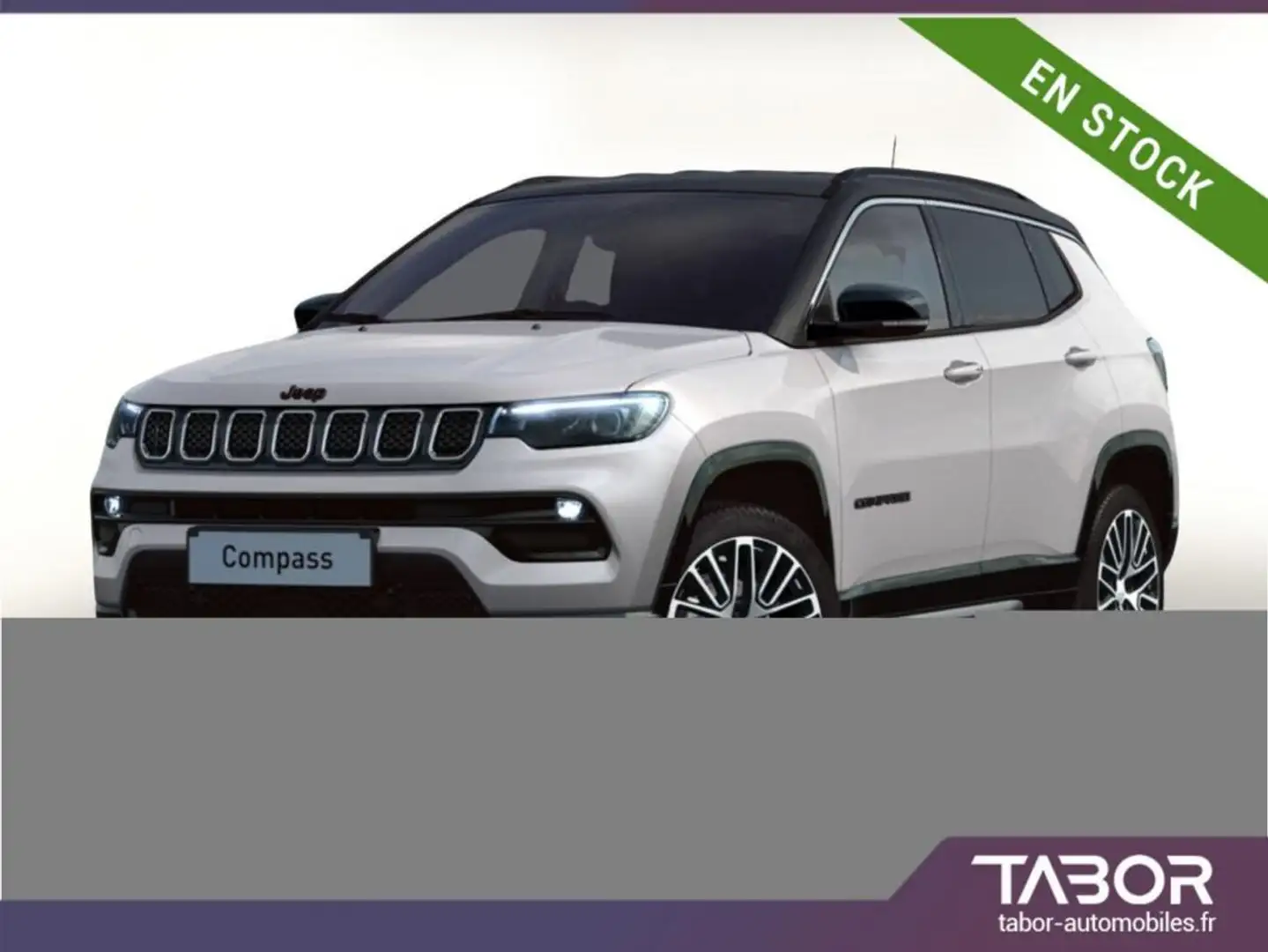 Jeep Compass 1.5 MHEV 130 DCT Summit Pano GPS Blanc - 1