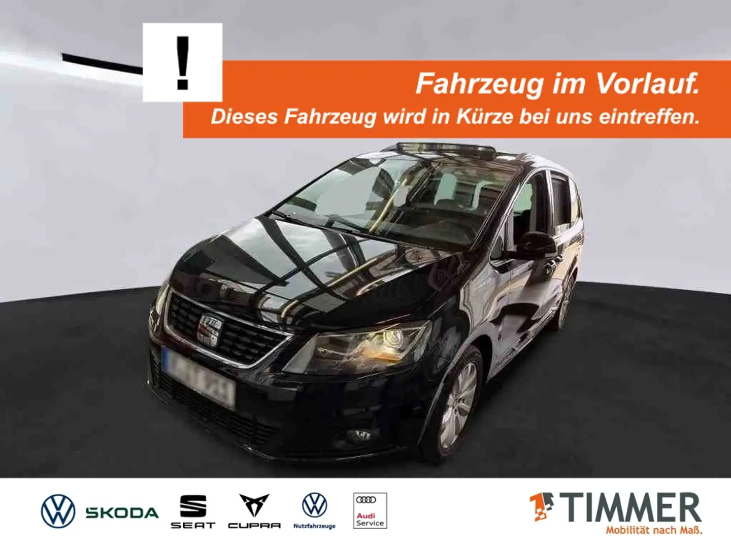 SEAT Alhambra 2.0 TDI STYLE *XENON *PANO *RKAM *NAVI *TEMPO *AL Nero - 1
