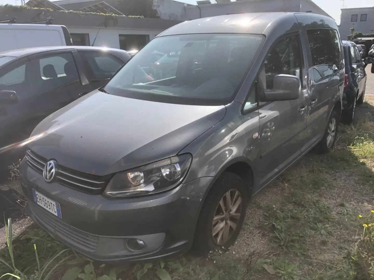 Volkswagen Caddy Caddy 1.6 TDI 102 CV 5p. Trendline Grigio - 1