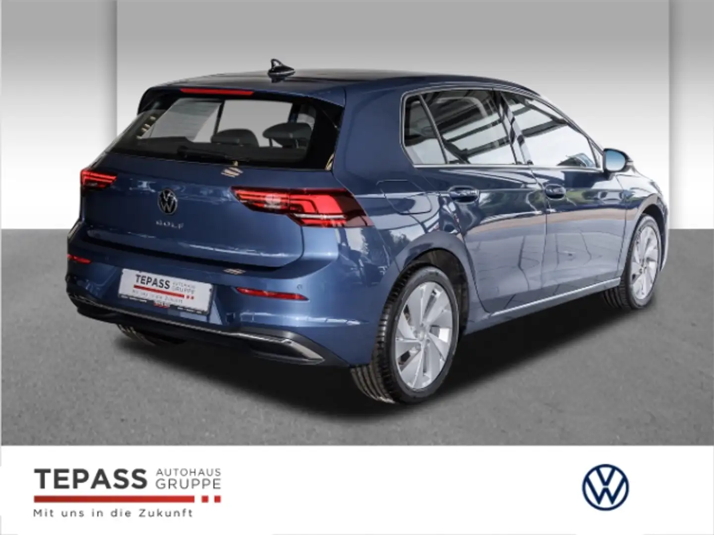 Volkswagen Golf VIII 2.0 TDI Style LED NAVI SHZ PDC Blue - 2