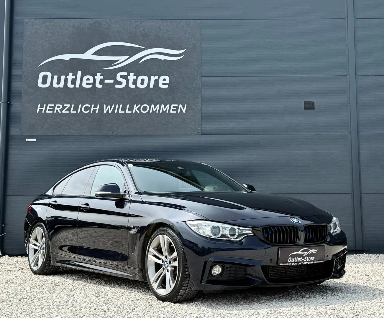 BMW 430 d GranCoupe xDrive*M-Sportpaket*Navi*SHZ*AHK*TOP* Schwarz - 1