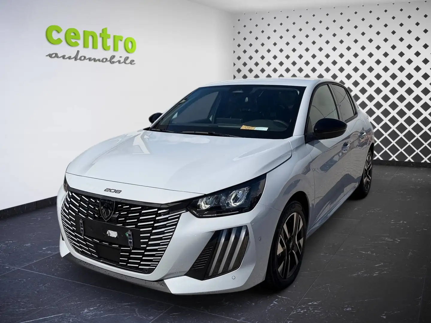 Peugeot 208 Hybrid 110 e-DCS6 Allure Weiß - 1