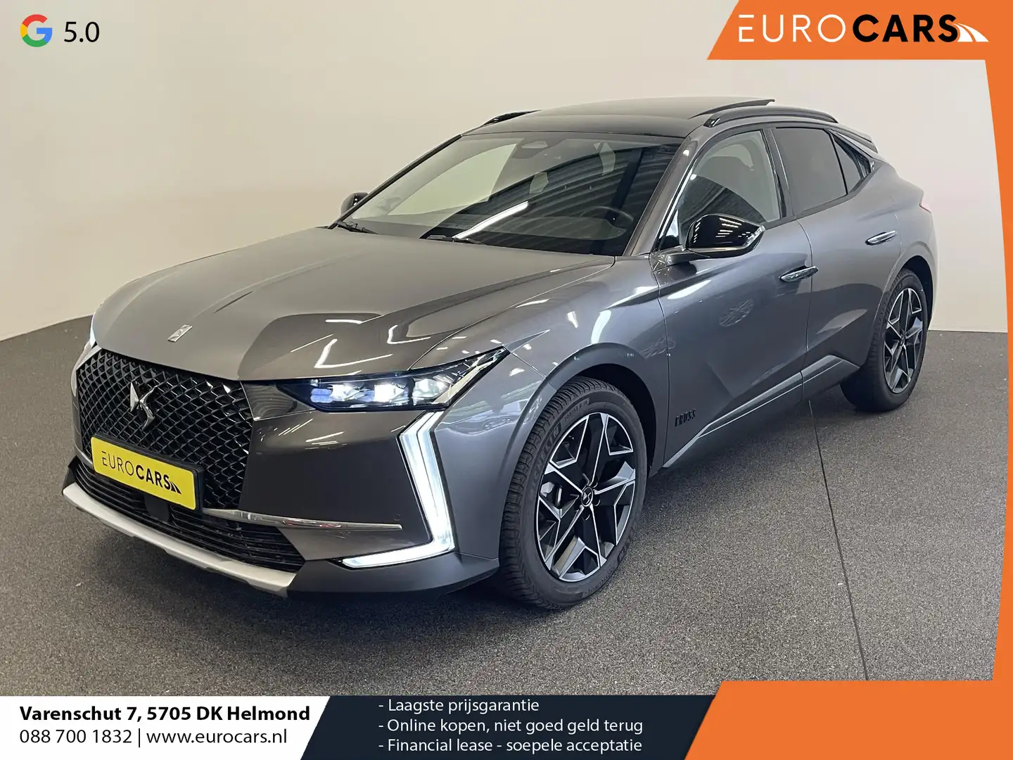 DS Automobiles DS 4 1.2 PureTech Aut-8 Rivoli Cross Panoramadak Focal Grijs - 1