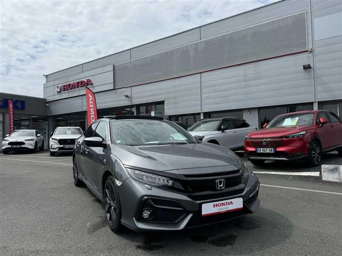 Honda Civic EXCLUSIVE 1.6 L IDTEC Gris - 1