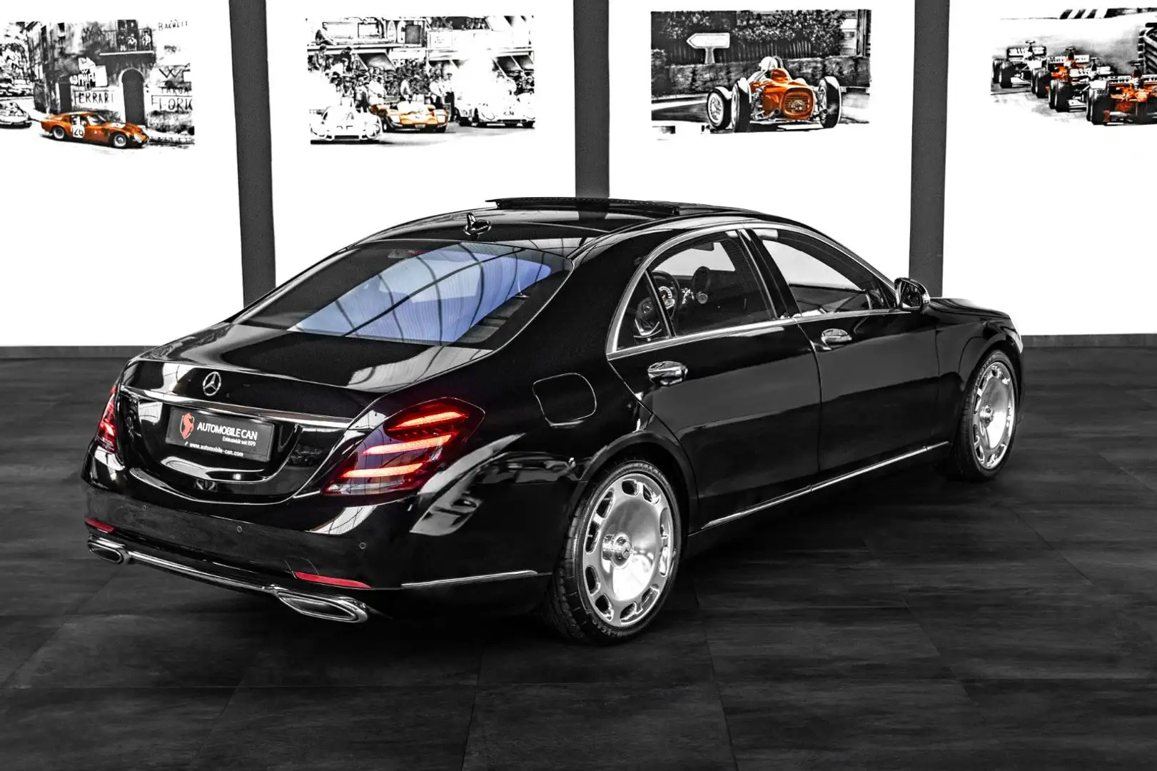 Mercedes-Benz S 560 4M LANG MAYBACH #FIRST-CLASS #TISCHE #KINO Schwarz - 2