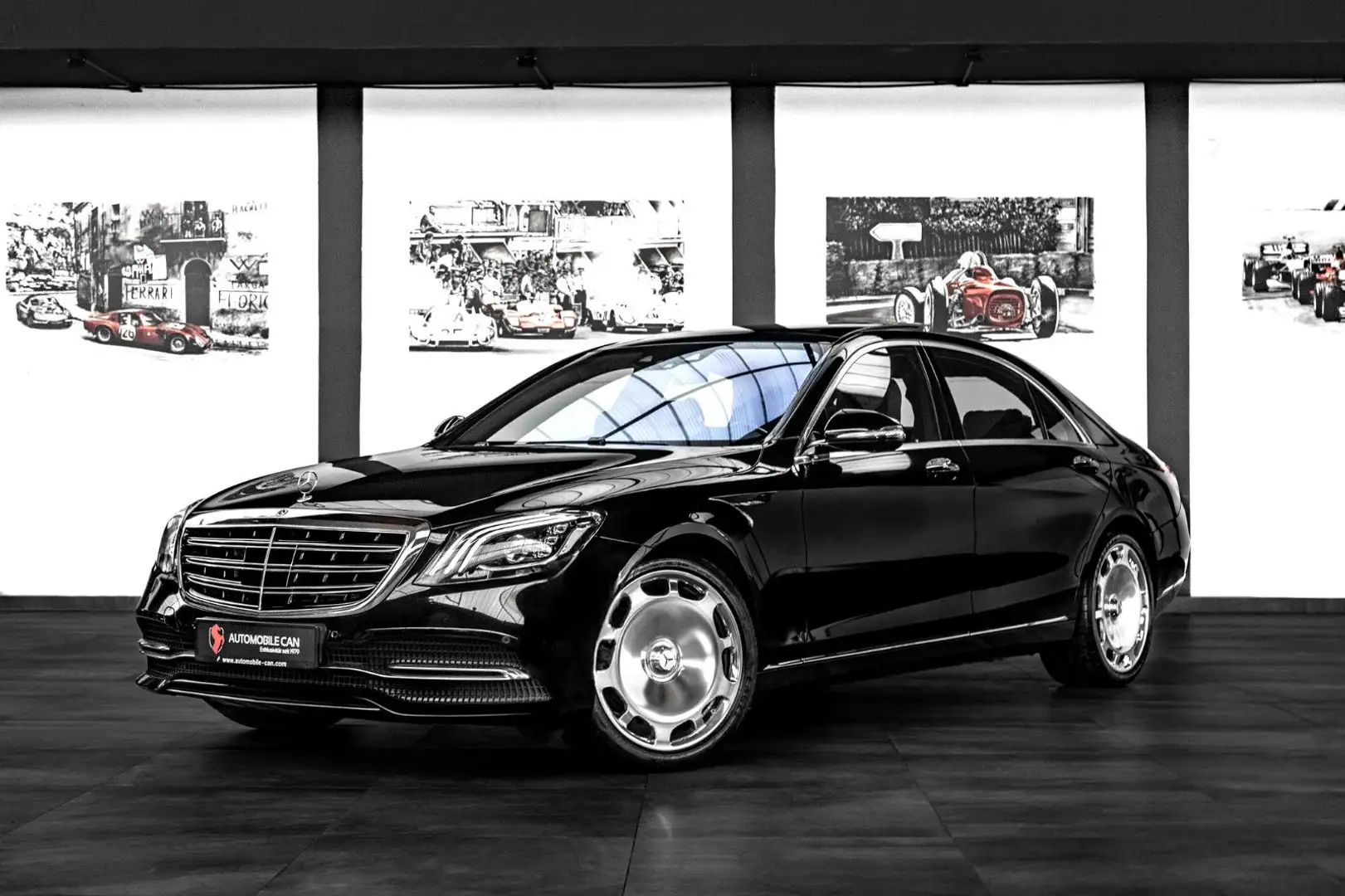 Mercedes-Benz S 560 4M LANG MAYBACH #FIRST-CLASS #TISCHE #KINO Schwarz - 1