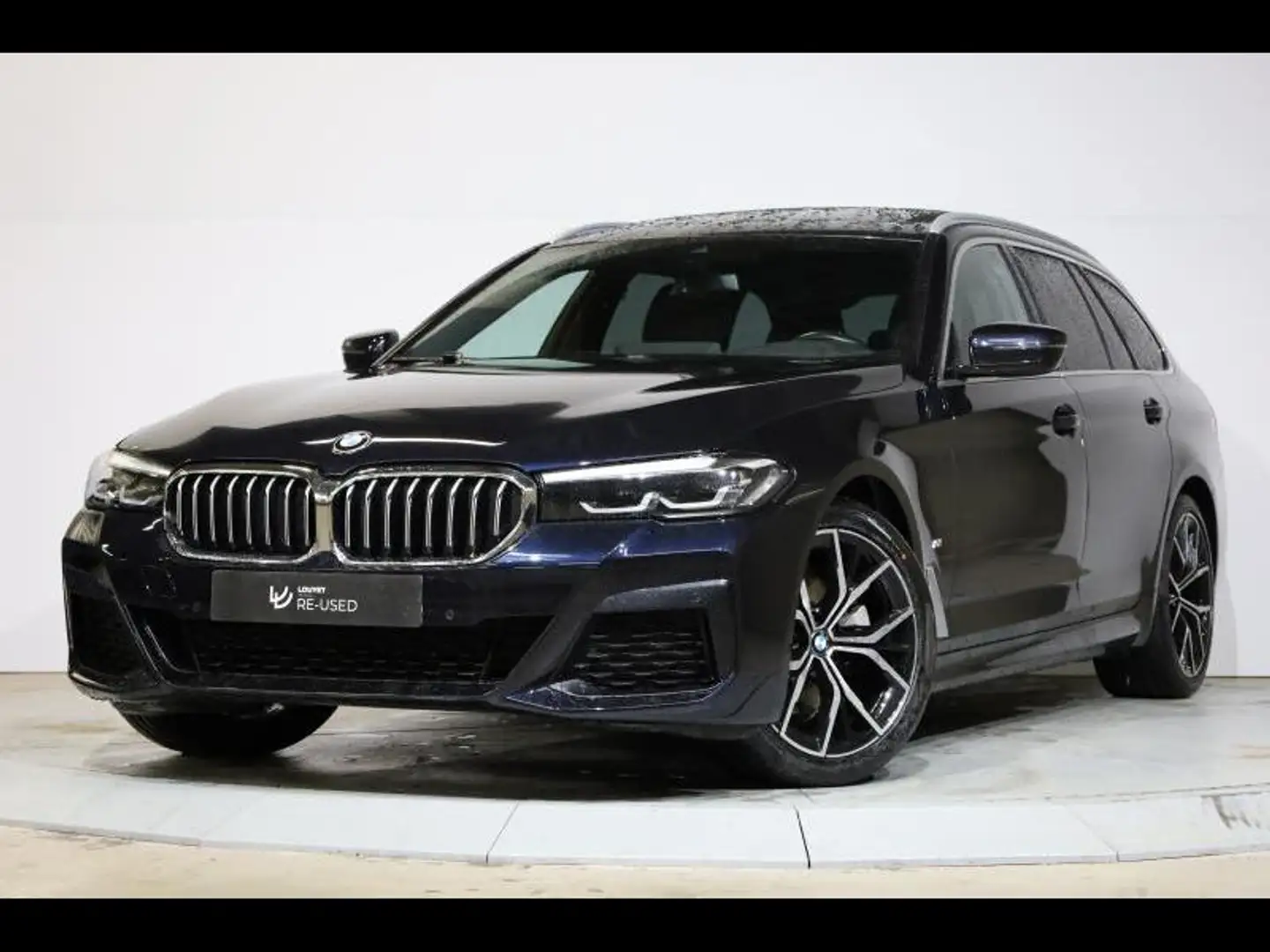 BMW 520 d Touring Kit M Sport Zwart - 1