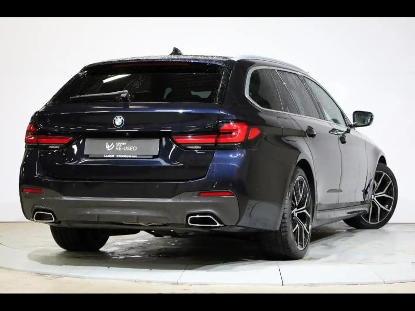BMW 520 d Touring Kit M Sport Zwart - 2