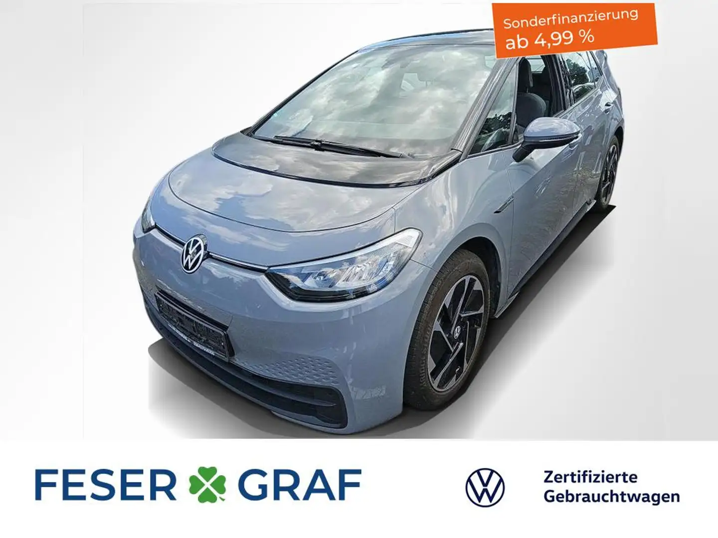 Volkswagen ID.3 Pure Performance City 1-Gang-Automatik PDC LED KEY Grijs - 1