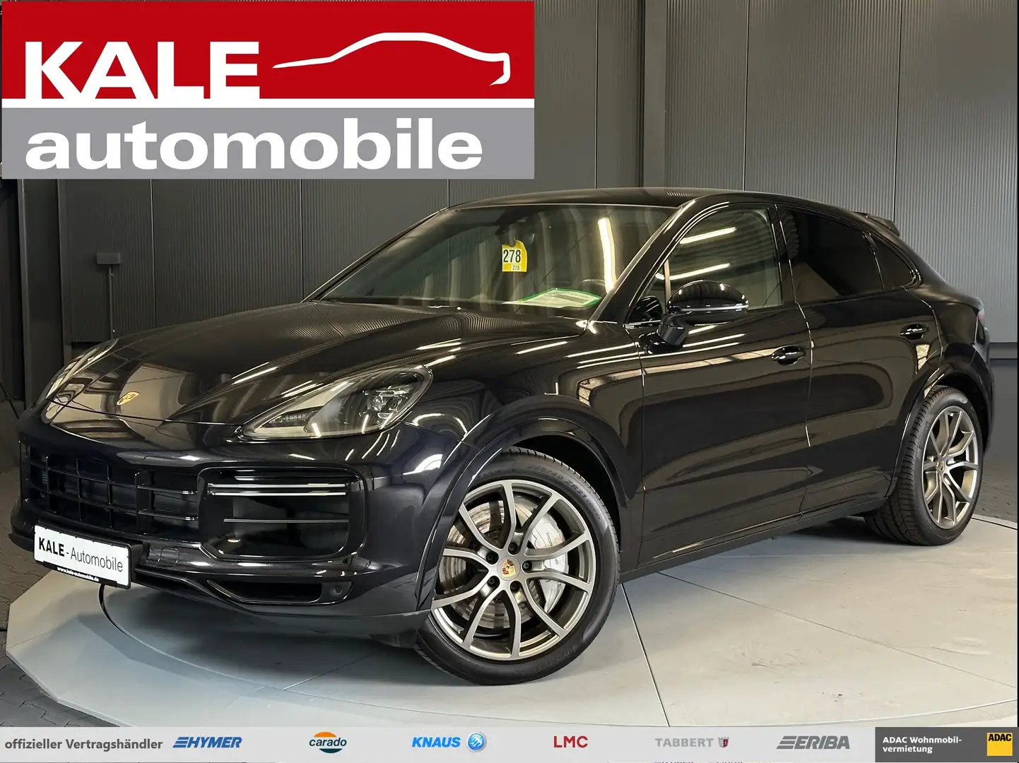 Porsche Cayenne Coupé Turbo*Sport-Chrono*SportAuspuff*SoftClose Negru - 1