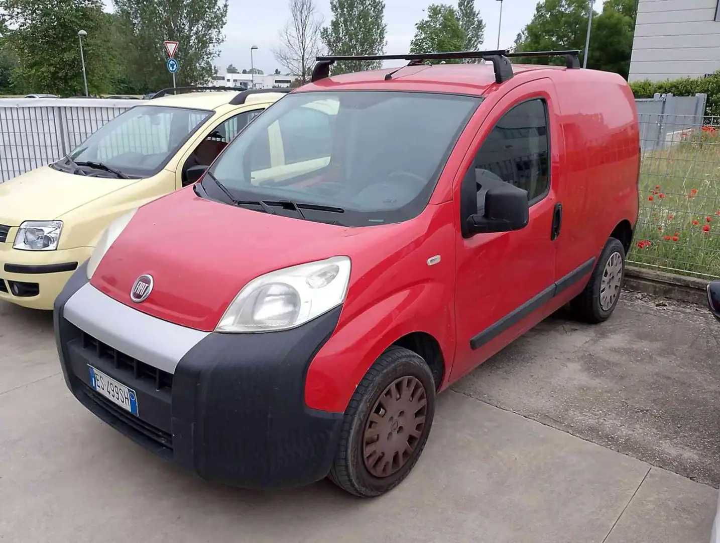 Fiat Fiorino 1.4 8V Furgone Natural Power Piros - 1