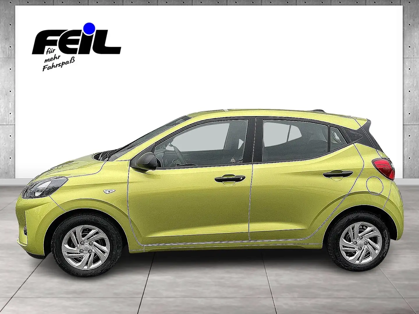 Hyundai i10 Navi, Rückfahrkamera Желтый - 2