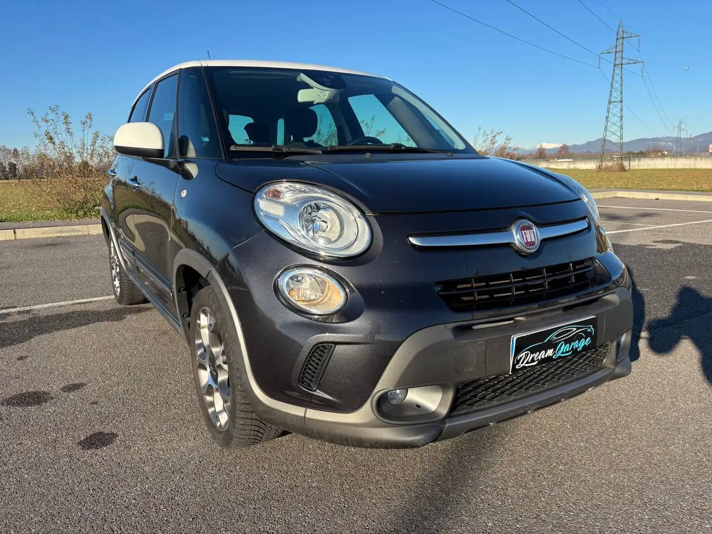 Fiat 500L 1.3 Diesel 84cv TREKKING Gris - 1