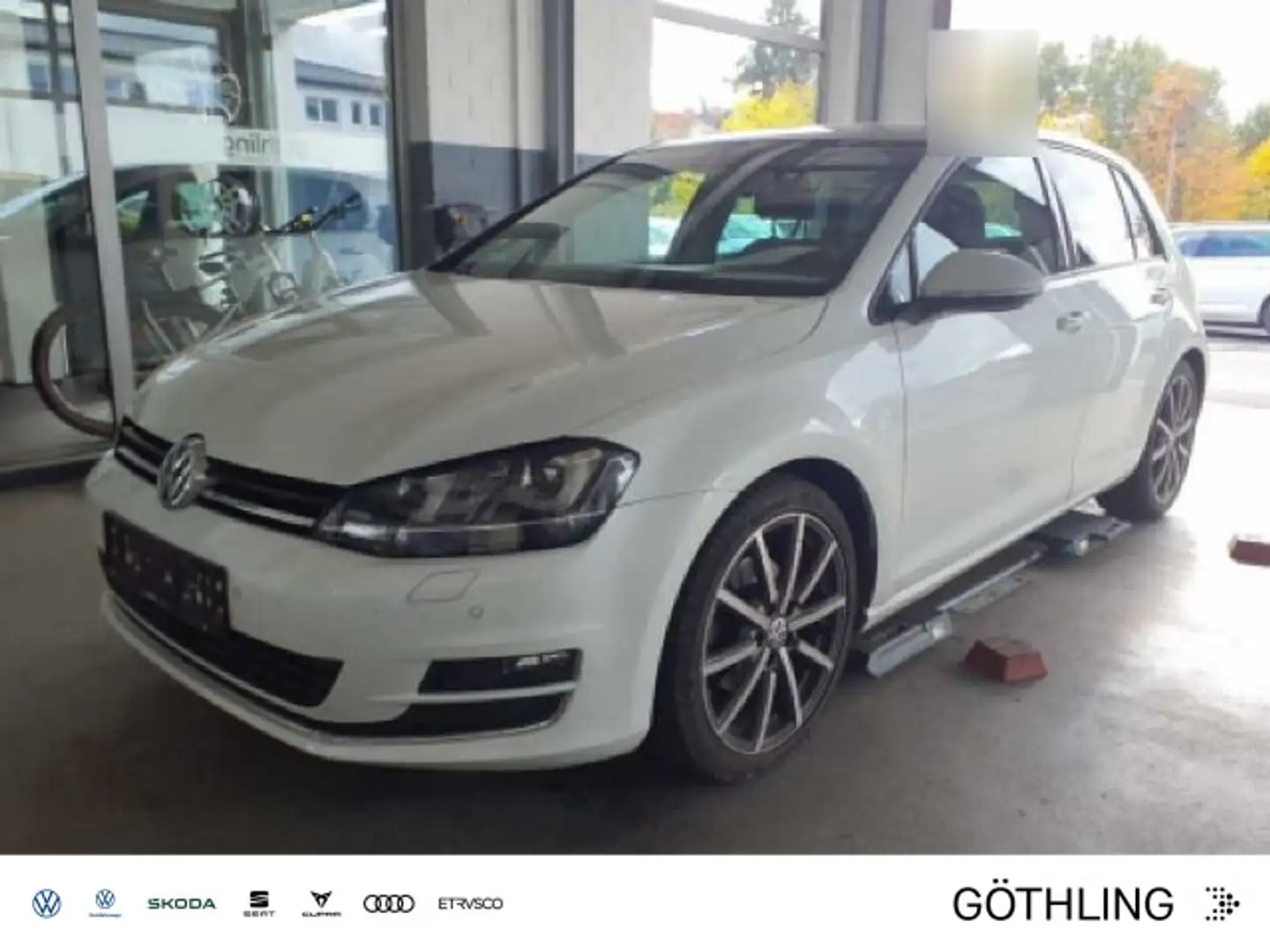 Volkswagen Golf Highline 2.0 TDI 6-Gang *Navi*Kam*ACC*AHK* Blanco - 1