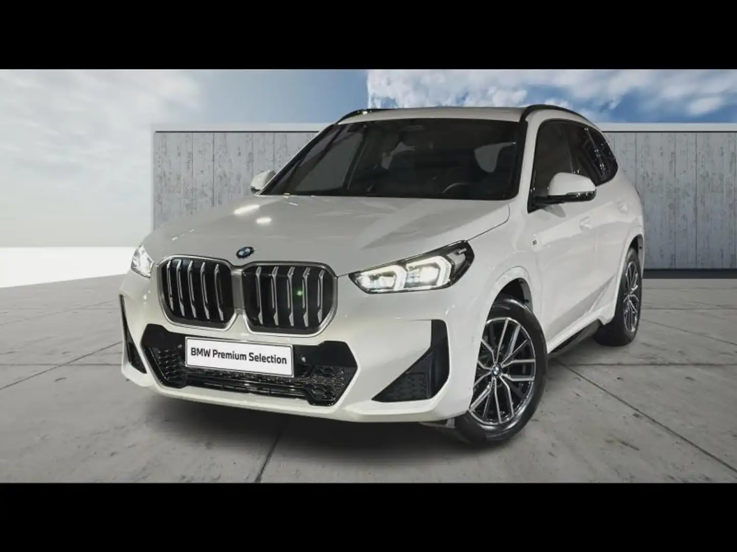 BMW X1 sDrive18d 150ch M Sport Weiß - 1