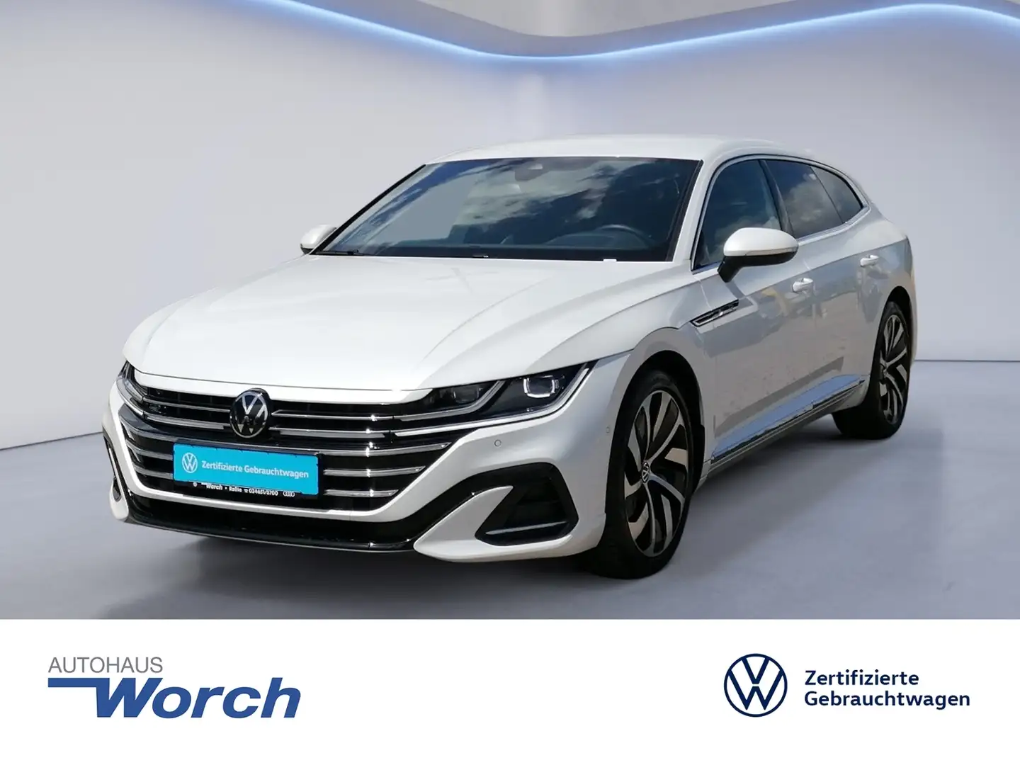 Volkswagen Arteon Shooting Brake 2.0 TDI DSG 4M R Line AHK Weiß - 1