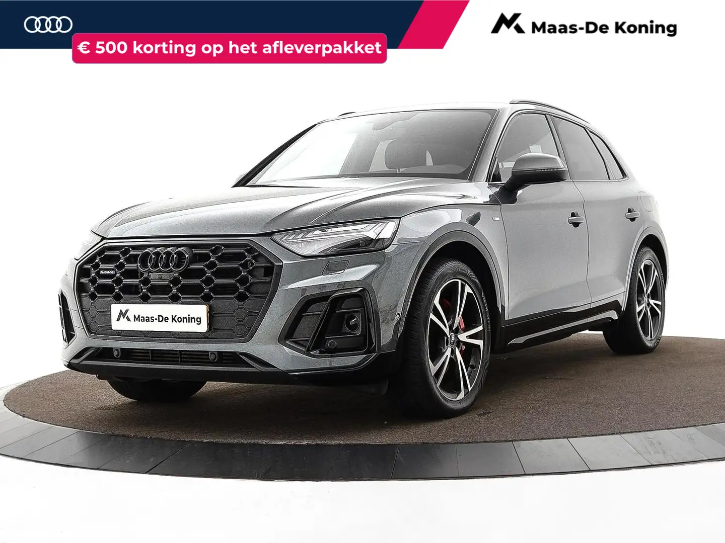 Audi Q5 50 TFSIe 300pk S-tronic S edition Competition · Ap Gris - 1