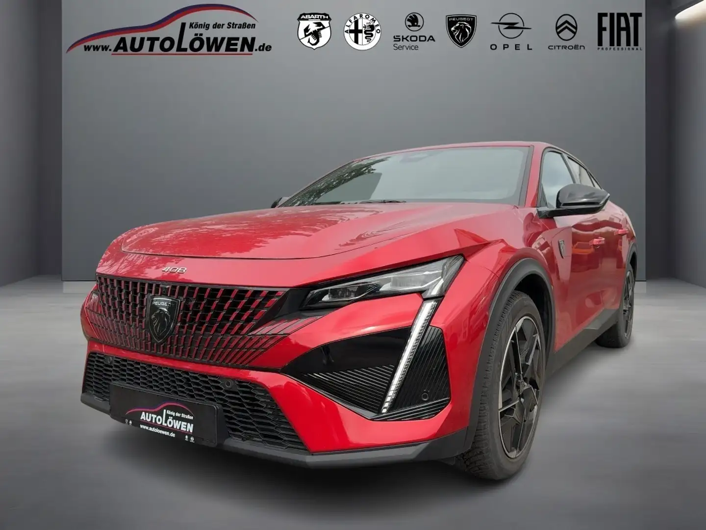 Peugeot 408 1.2 Puretech 130 GT (EURO 6d) Navi Sitzheizung Rouge - 1