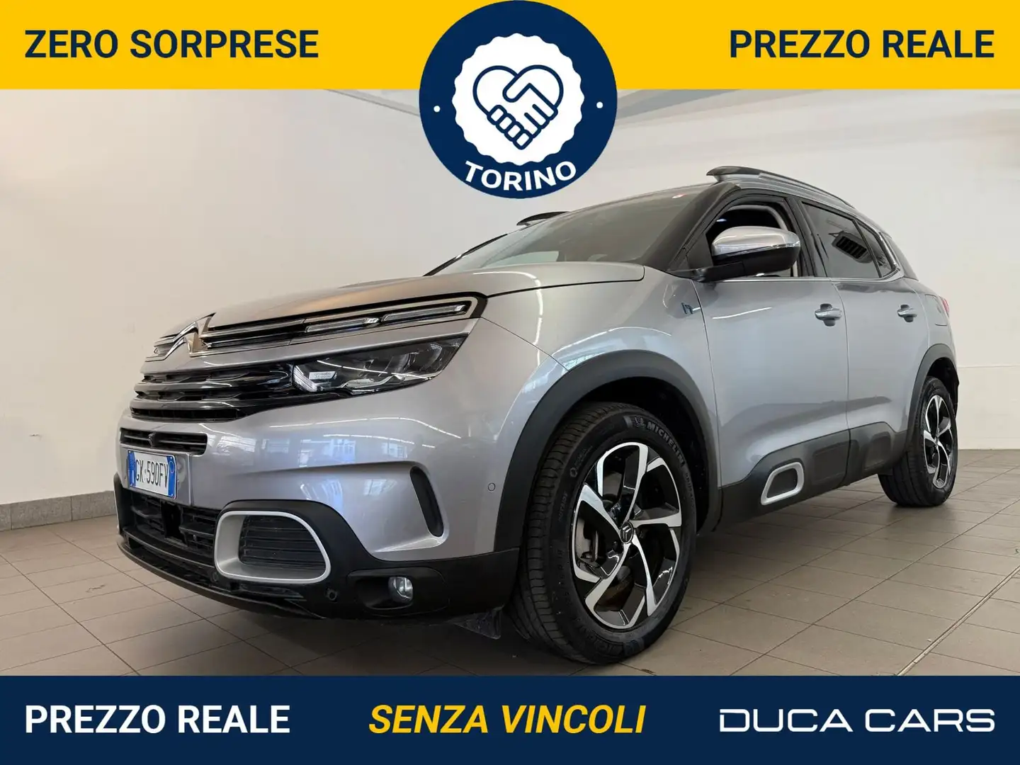 Citroen C5 Aircross Hybrid225 E-EAT8Shine anche a308€ Gris - 1