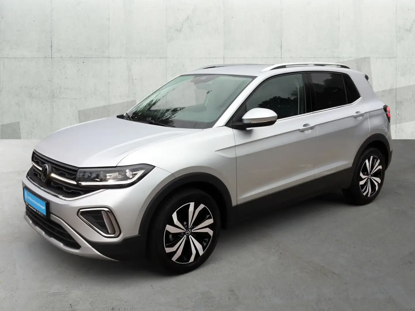 Volkswagen T-Cross 1.0 TSI DSG STYLE *IQ.LIGHT *VIRTUAL *NAVI *SHZ * Silber - 2