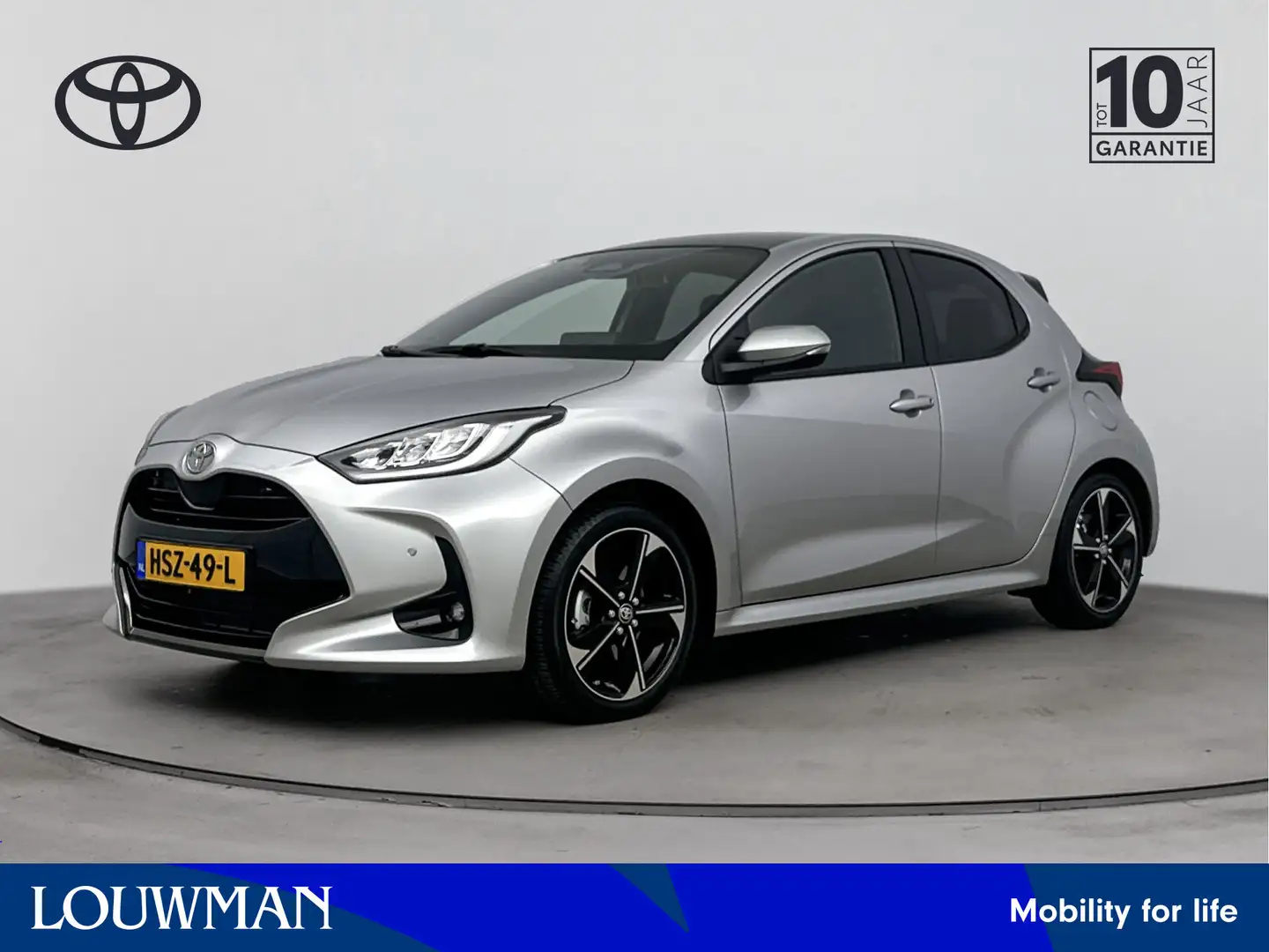 Toyota Yaris 1.5 Hybrid 130 Executive | Apple Carplay & Android Gris - 1