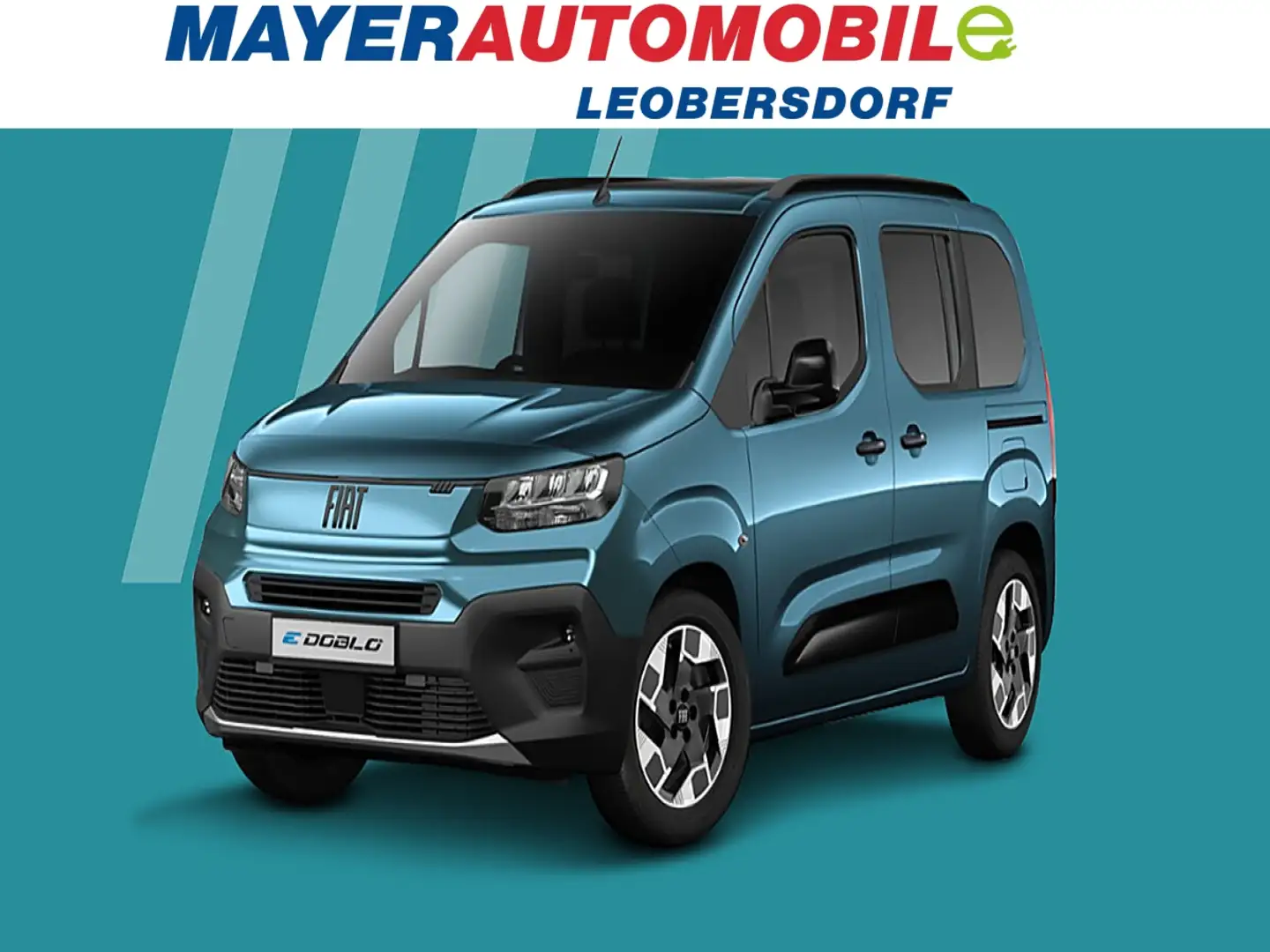 Fiat Doblo M Diesel 130 S&S Aut. Blau - 1