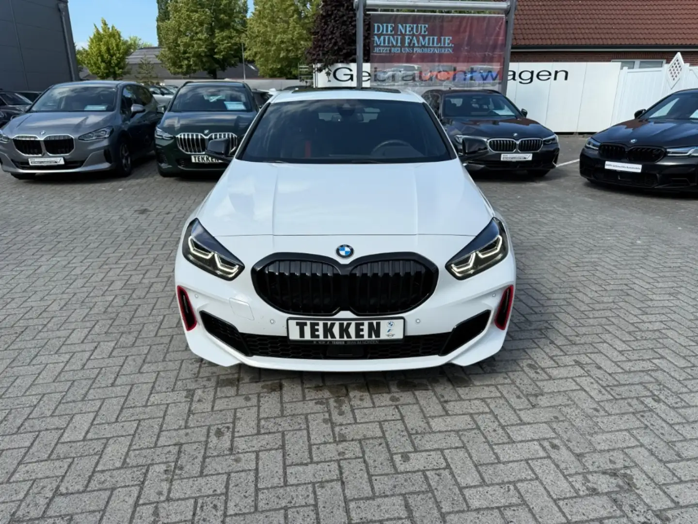 BMW 128 ti M-Sportpaket/HUD /Panodach/Navi/H&K/El.Sitze Blanc - 2
