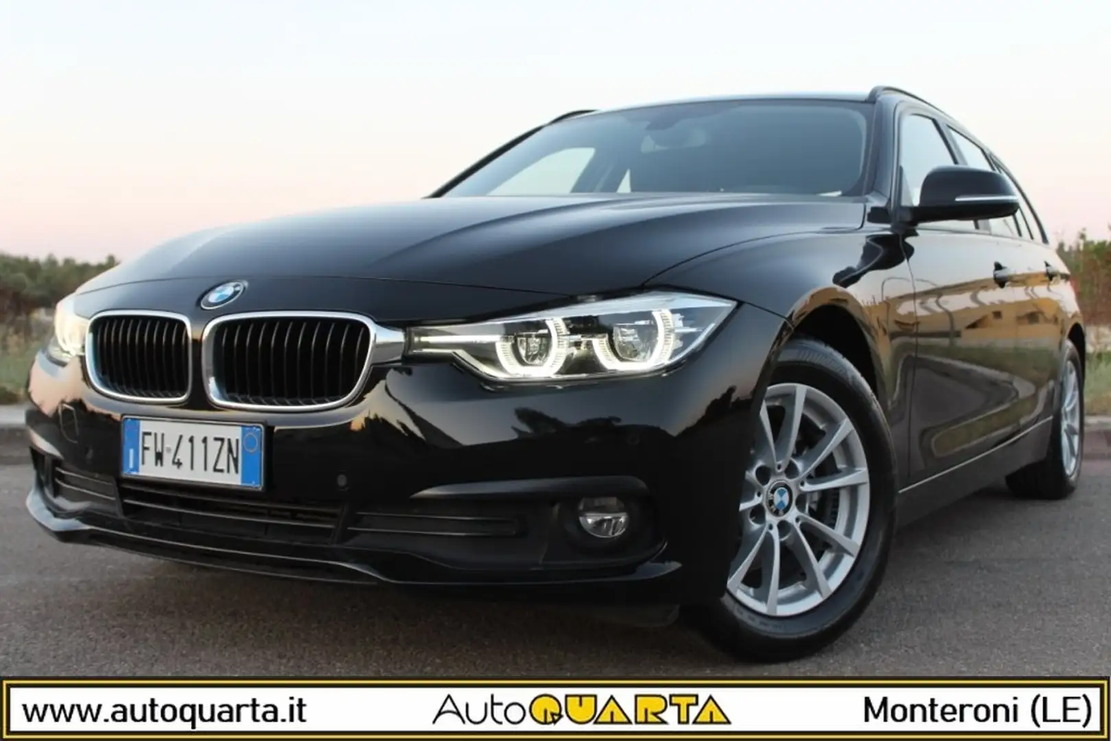 BMW 318 d Touring Aut. *RETROCAMERA *FULL LED Nero - 1