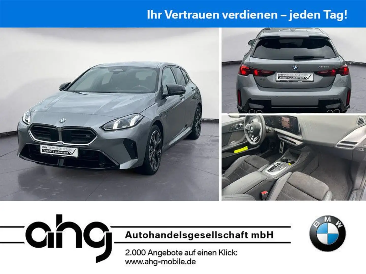 BMW 135 xDrive Klimaaut. Adaptives Fahrwerk Серый - 1