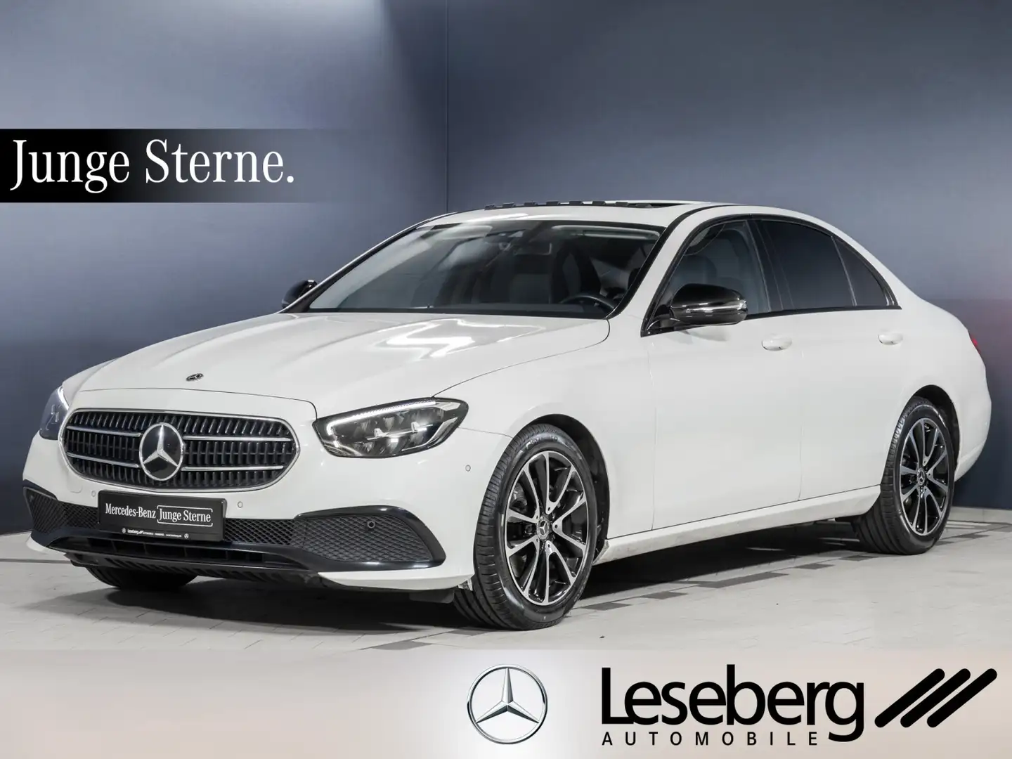 Mercedes-Benz E 220 E 220 d AVANTGARDE LED / SHD/ MBUX/ Kamera/ DAB Weiß - 1