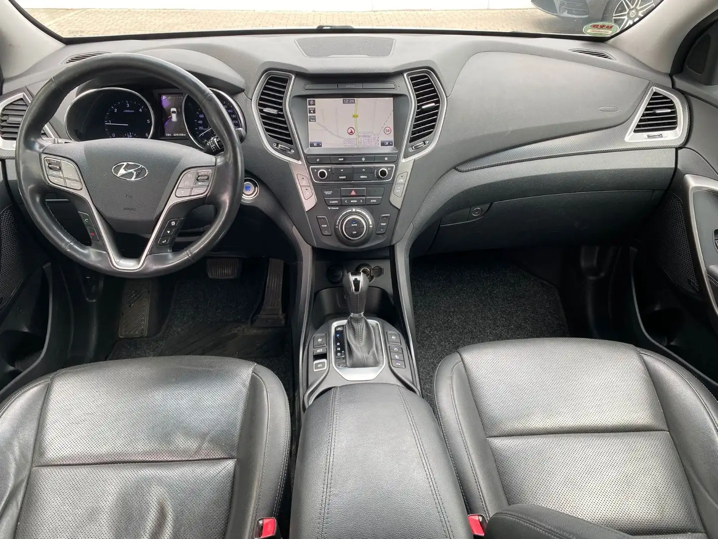 Hyundai SANTA FE Premium 4WD|XENON|SitzKlima|1Hd|VOLL| Plateado - 2