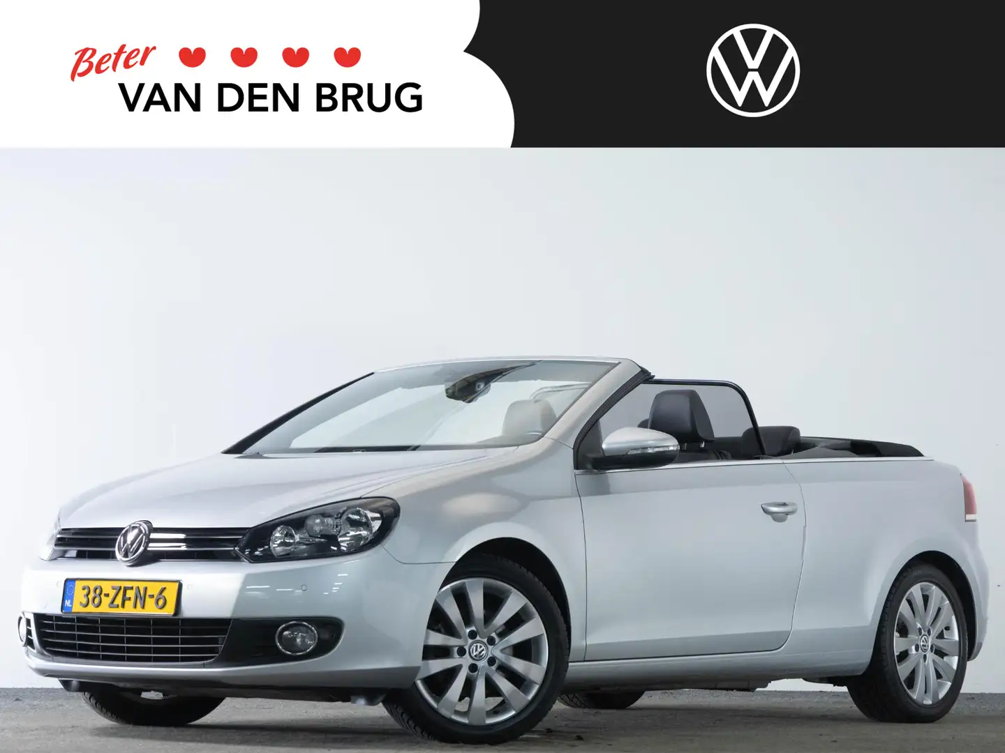 Volkswagen Golf Cabriolet 1.2 TSI 105 PK Highline | Navigatie | Windscherm | Grijs - 1