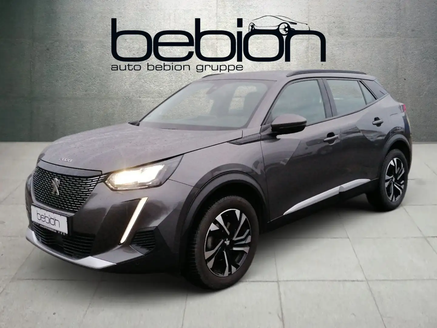 Peugeot 2008 1.2 PureTech 130 Allure KeyLess LED Navi LM Gris - 2