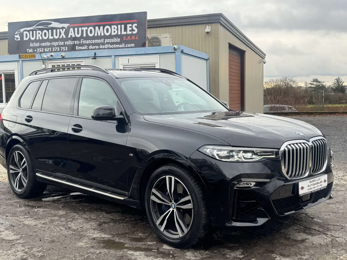 BMW X7 X-Drive3.0 D M-Pac. 1-prop TVA récupérer Zwart - 1