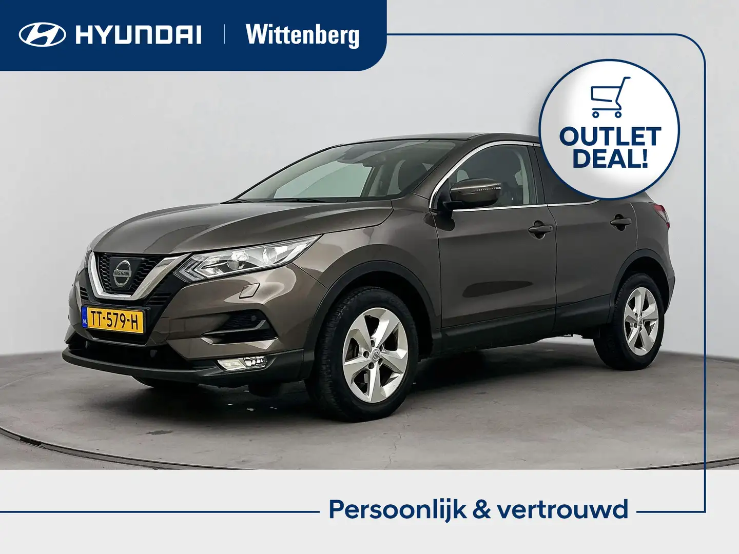Nissan Qashqai 1.2 N-Connecta Aut. | ACTIE! | Navigatie | Camera Brun - 1