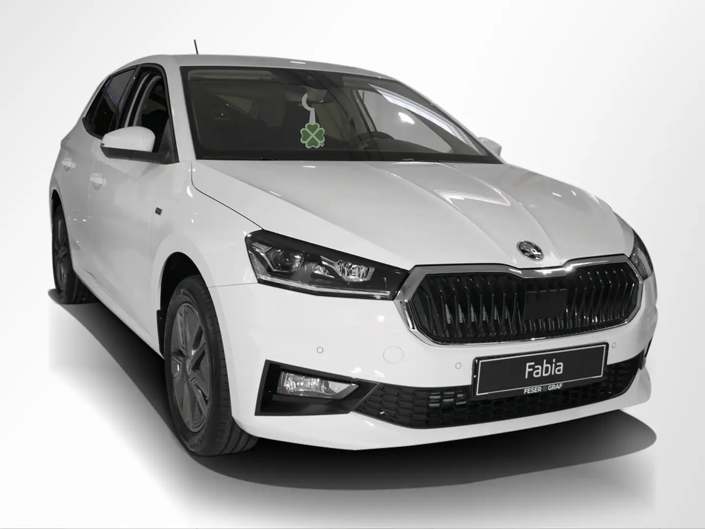 Skoda Fabia 1.0 TSI Tour Kessy RüKa Smart Link Sitzh. Weiß - 2