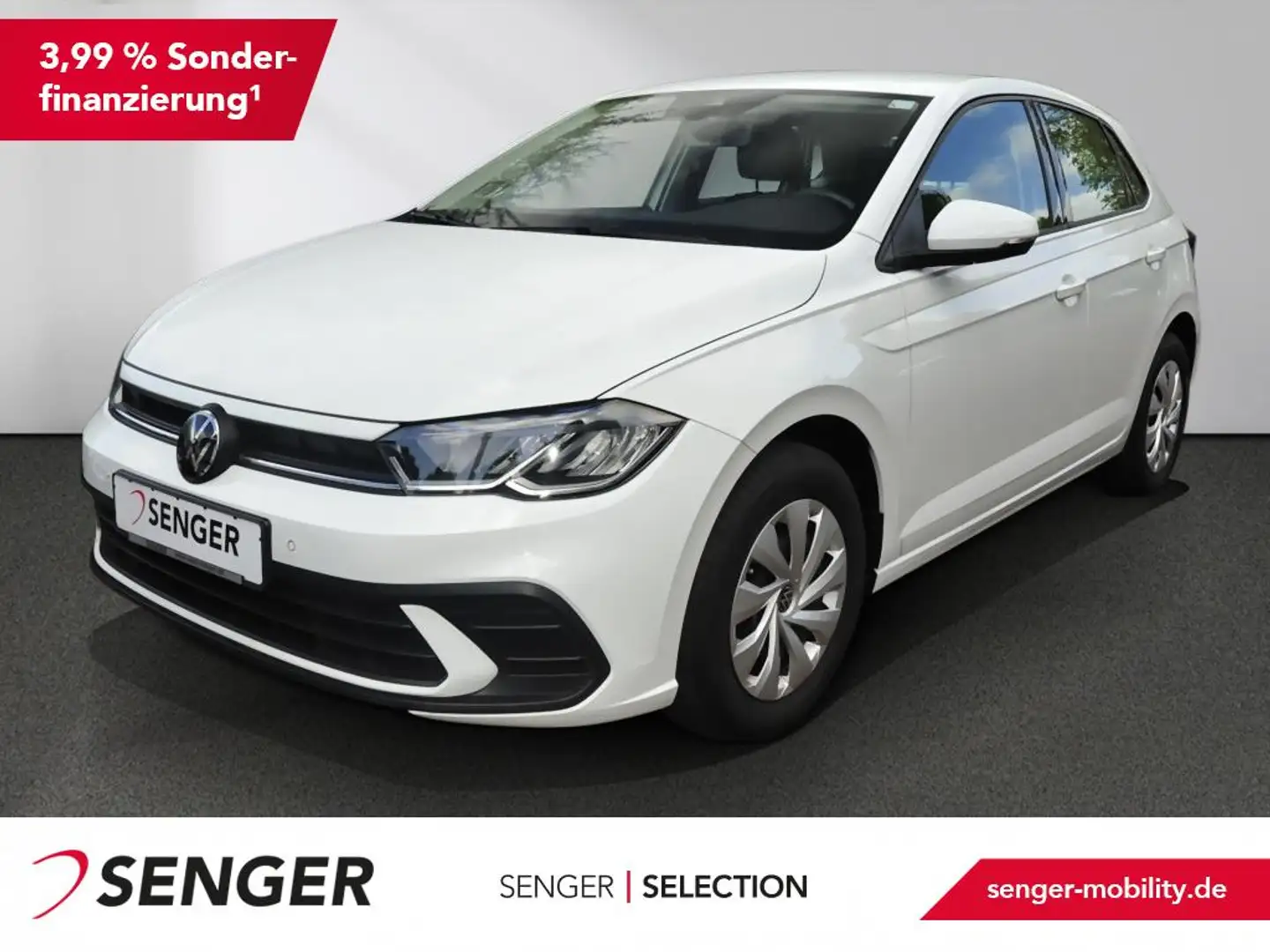 Volkswagen Polo 1.0 TSI Life Navi PDC ACC LED Sitzhzg. Blanc - 1