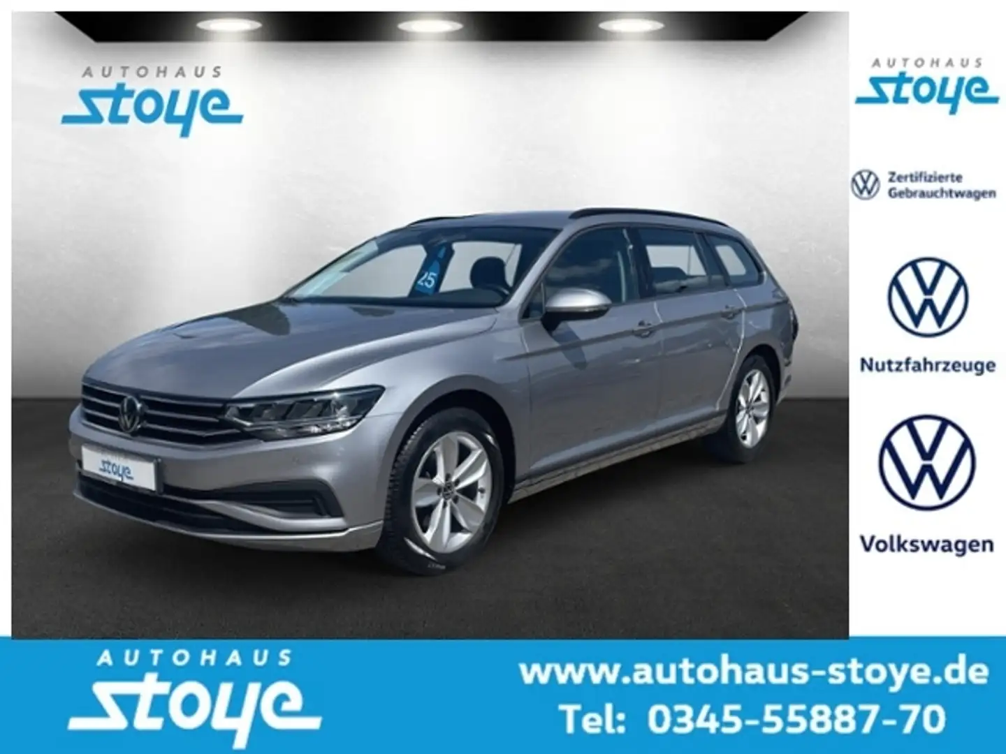 Volkswagen Passat Variant Conceptline TSi DSG Navi Standh. Argent - 1