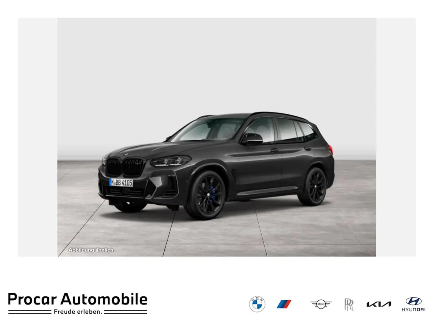 BMW X3 M 40d M Sport Aut. HEAD UP+AHK+ABSTANDSTEMPOMAT+LED+ Grau - 1