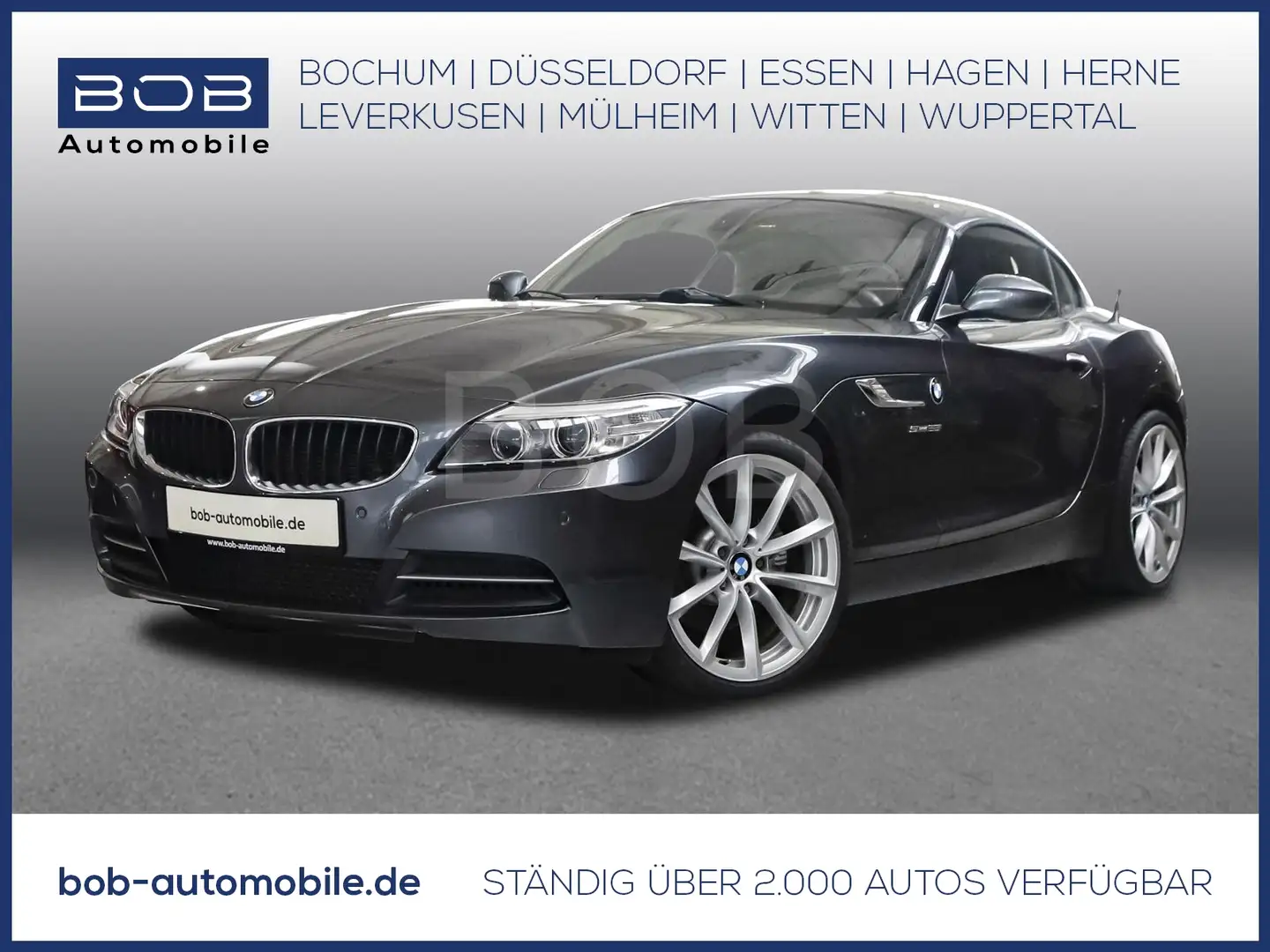 BMW Z4 Roadster sDrive28i LEDER el.VERDECK NAVI 19'' Gris - 1