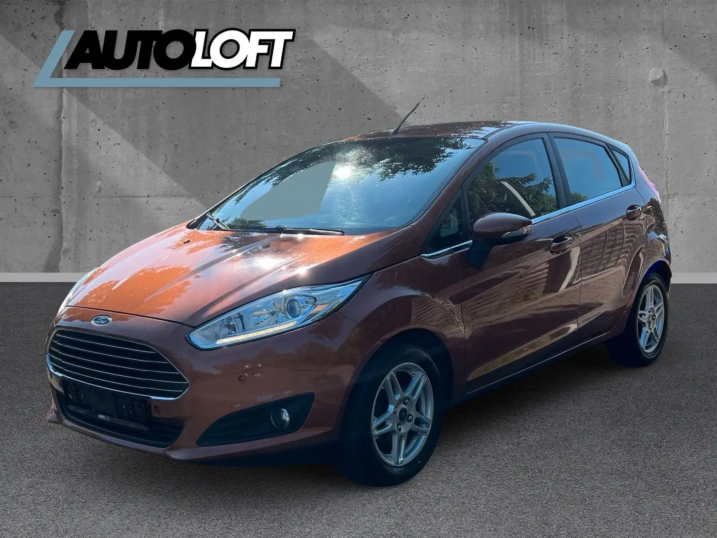 Ford Fiesta Titanium ZAHNRIEM NEU/PDC/SHZ/LED Marrón - 1