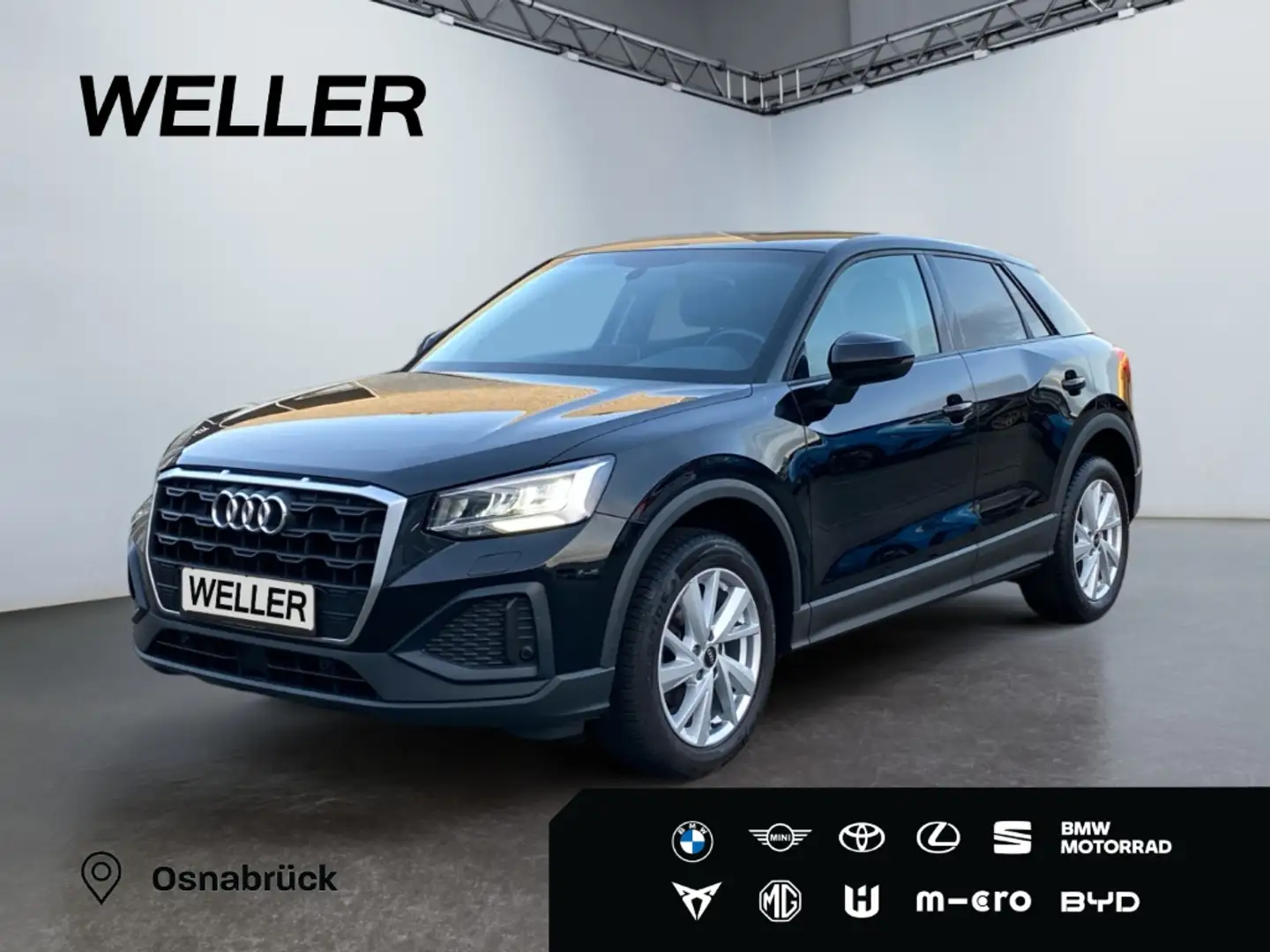 Audi Q2 35 TFSI S tronic *LED*Kamera*el Heck*Navi*SHZ* Schwarz - 1